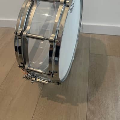 Pearl CRB1450S/C733 Crystal Beat 14x5" Snare Drum Frost Acrylic image 8
