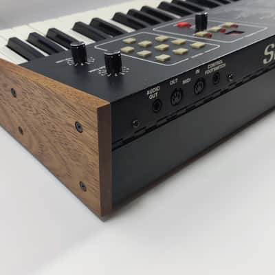 Sequential Six-Trak 49-Key 6-Voice Polyphonic Synthesizer 1984 - 1985 (Serviced / Warranty / Stardust Cover) image 11