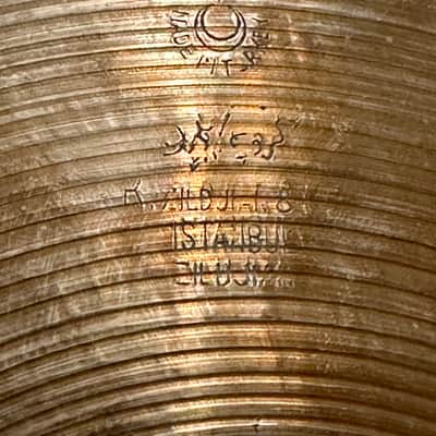 K Zildjian Istanbul 14” Intermediate Stamp Hi Hats 705 / 810 grams Perfect image 3