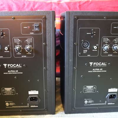 Focal Alpha 65 Active Monitor (Pair) FOR PARTS OR REPAIR image 2
