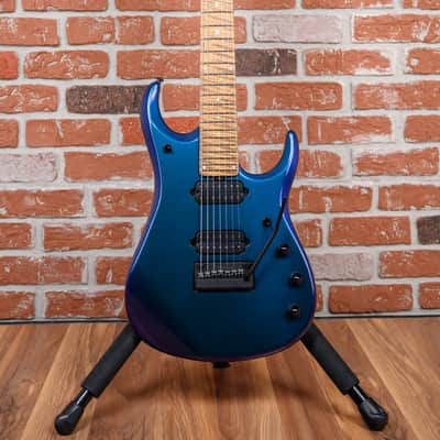 Ernie Ball Music Man JP15 7-String John Pettruci Signature Sweet Water Exclusive in Sapphire Iris 2024 w/OSSC image 4