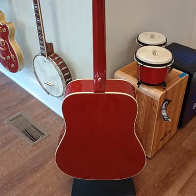 Gibson Acoustic Hummingbird Standard Acoustic-Electric Guitar - Vintage Cherry Sunburst image 2
