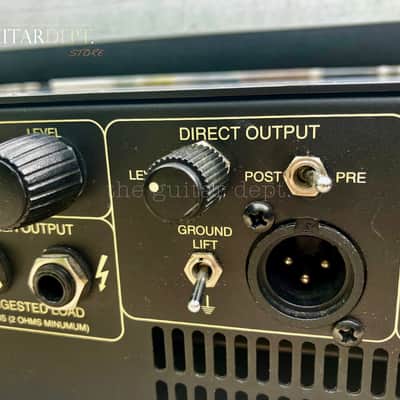 ✭SUPERB✭VERY RARE✭ MESA BOOGIE M-Pulse 600 Valve Bass Amp ✭Parametric EQ/COMP !✭ RECORD OUT ! image 13