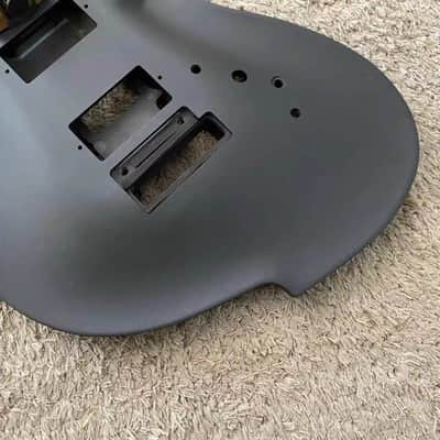 Black DIY Project Set Guitar, Aluminum Body, Maple Neck image 13