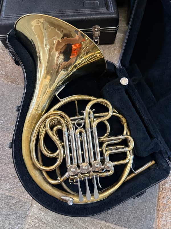 C. G. Conn 6D Double French horn. Made in USA image 1