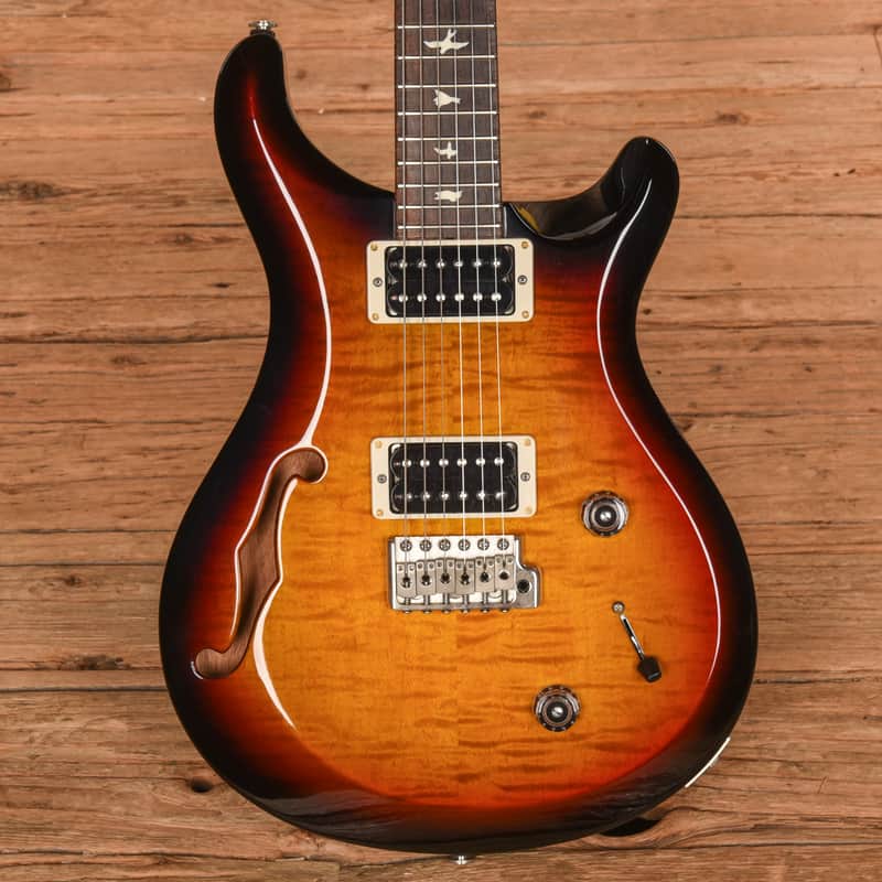 PRS S2 Custom 22 Semi-Hollow Tobacco Sunburst 2016 image 1