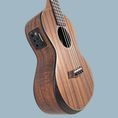 Nalu All-Solid Tenor Acoustic Electric Ukulele image 5