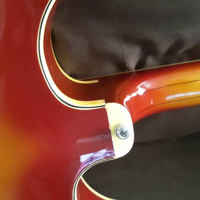 Ventura Barney Kessel MIJ 1960's-1970's - Matsumoku-Cherry Sunburst image 4