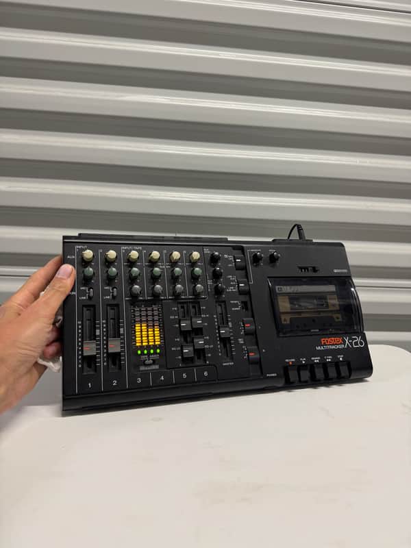 Fostex X-26 1980s - Black Plastic image 1