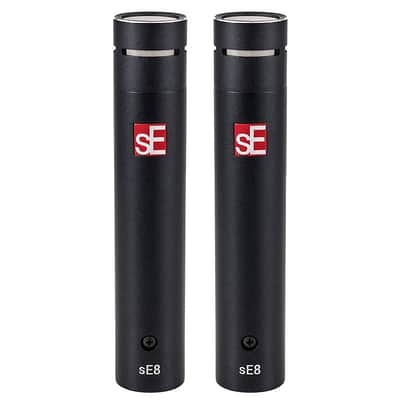 sE Electronics sE8 Small Diaphragm Cardioid Condenser Microphone Matched Pair image 1