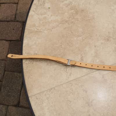 Vintage Leather Strap Circa 1960's - Black image 11