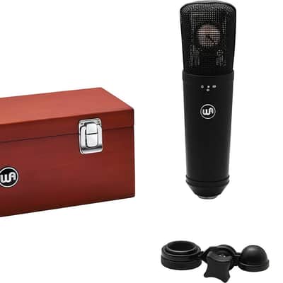 Warm Audio WA-87 R2 Large-Diaphragm Condenser Microphone, Black, Open Box (Like New) image 2