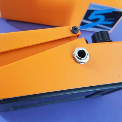 Boss DS-1 Distortion (Black Label) Vintage 1989 - Orange image 8