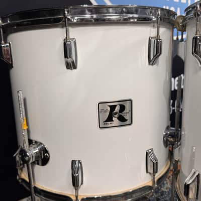 Rogers - 1978 Nine Piece Memriloc Drum Set. Excellent! - White image 20