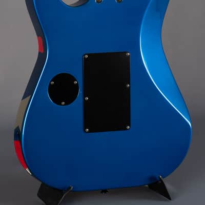 ESP Kamikaze II George Lynch Blue Camo 1989 image 4