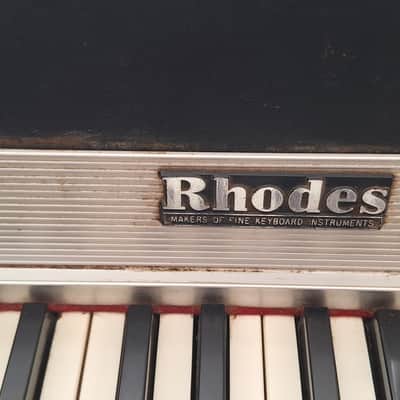1970s Rhodes Mark I Stage 88 Electric Piano — Buz Watson Rebuild — Legs & Pedal image 5