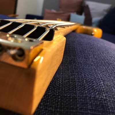 Impossible@bass™ ‎בְּצַלְאֵל Impossible@Headless Fanfret (V5) 6 strings with Bartolini + GhostFire Bullet 3.0 padded  Super Thick GigBag - Safe Shipping image 6