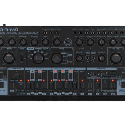 Behringer TD-3-MO-BK Modded Out Analogue Bass Synthesizer image 1