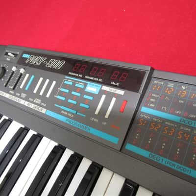 KORG Poly-800 Synthesizer keyboard New memory battery TESTED #23 Bild 7