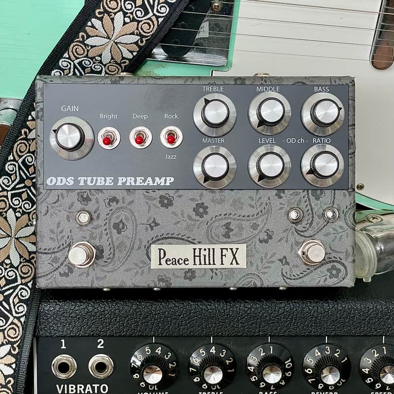 Peace Hill FX ODS Tube Preamp Silver Paisley | Reverb Canada