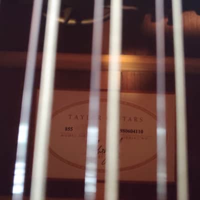 Taylor 855 12-string acoustic guitar - mint condition! image 8