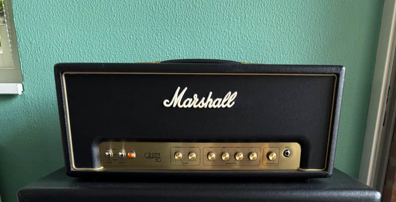 Marshall Origin ORIGIN50H 50-Watt Tube Guitar Amp Head 2018 - Present - Black image 1