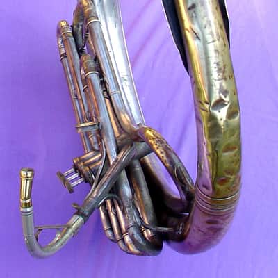 Vintage  Conn 32K "Naked Lady" sousaphone image 7