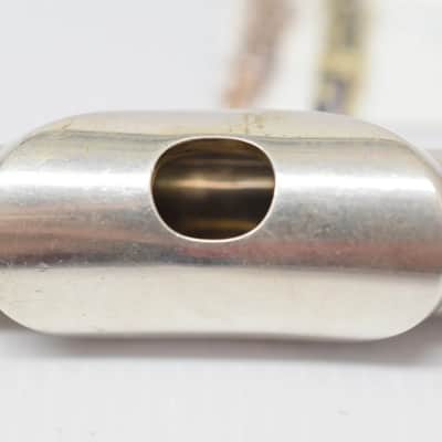 Vintage Selmer New York Handmade Sterling Flute Soldered Toneholes Plays Great *THE BEST* image 4
