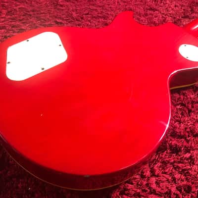 Electric Guitar Les Paul GRECO EG-500 Cherry Sunburst Hard Case Japan Vintage image 8