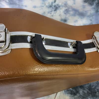 Vintage RARE 1970's Ovation Deep Bowl Brown Hard Shell Case #1 image 4