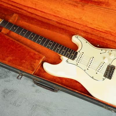 1964 Fender Stratocaster, Korina Body, Olympic White - One Owner + OHSC image 2