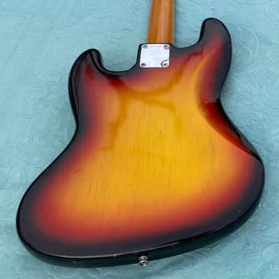 Fender Jazz Bass 1966 - Sunburst Dot/Binding - Super image 13