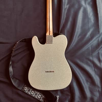 T Shepard B-line Telecaster Partscaster Fralin Pickups Telecaster - Silver Sparkle image 2