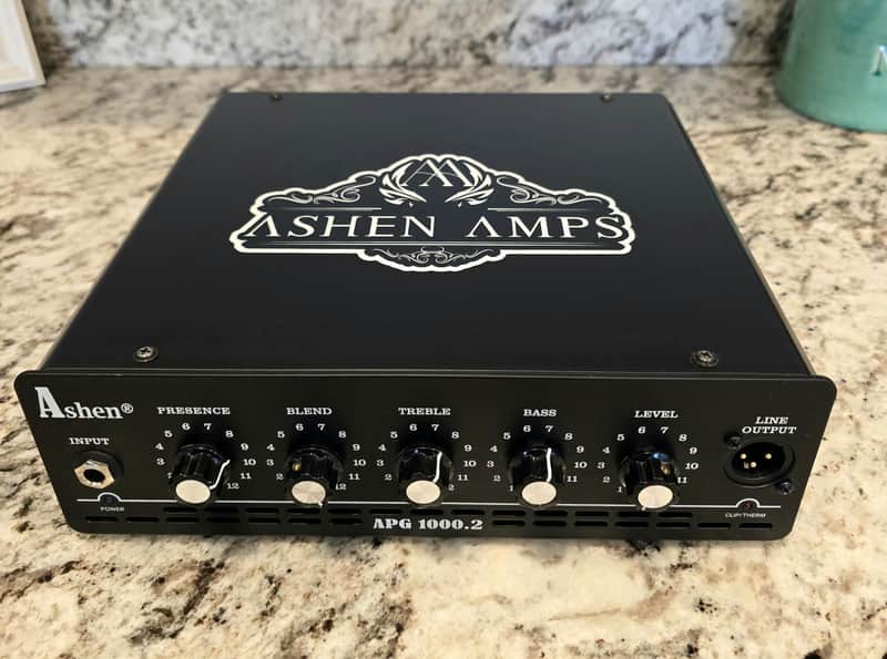 Ashen APG1000.2 1000 watt Bass Amp Head - 2 ohm capable image 1