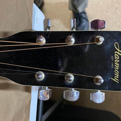 Harmony H106B 1970s Acoustic Guitar image 4
