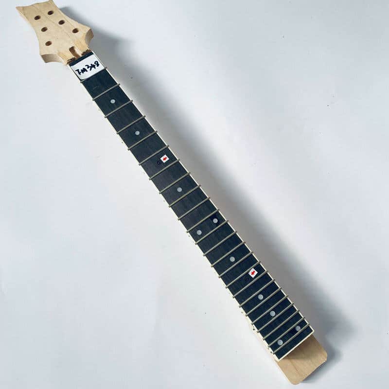 Maple Wood Guitar Neck, 24 Frets Rosewood Fretboard image 1