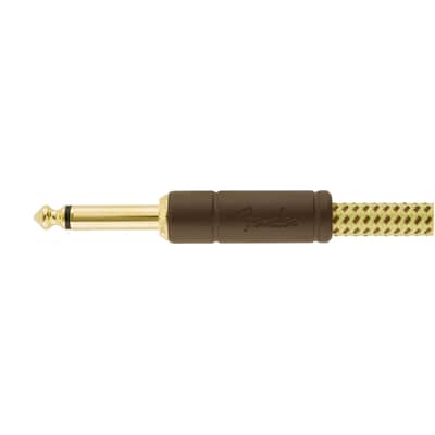Fender Deluxe Series Instrument Cable 5.5m (Tweed) - Instrument Cable image 3