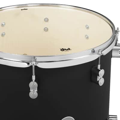 PDP Concept Maple Series 5-Piece Drum Shell Pack - 22" Bass (Satin Black, Finishply) image 4