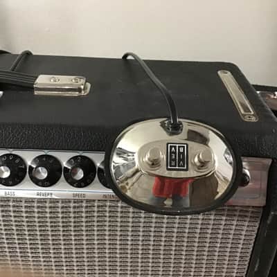 Fender Twin Reverb "Drip Edge" 2-Channel 100-Watt 2x12" Guitar Combo 1968 - 1969 - Silverface image 1