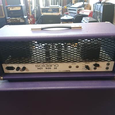 Soldano Hot Rod 50- Purple # 50-0046(Demo) early! Head Only! image 3