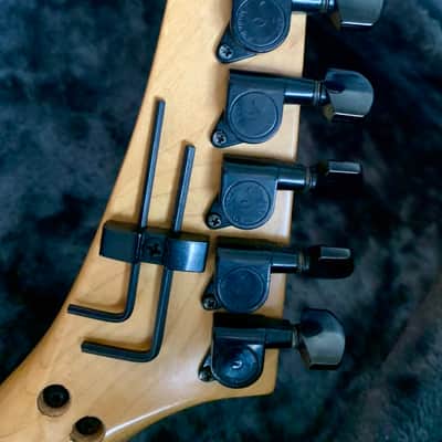 Kramer Baretta 1986 - Dennis Kline Beer Graphic - Rare Transition Neck, Maple Fretboard image 8