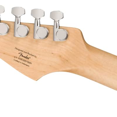 SQUIER - Squier Sonic Stratocaster HT H Laurel Fingerboard Black Pickguard Black - 0373301506 image 6