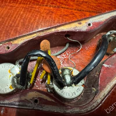 1964 Gibson EB-0 EB0 Bass - Cherry - HSC image 13