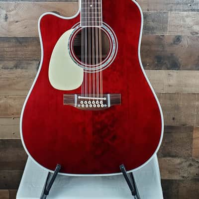 Takamine John Jorgenson JJ325SRC-12 String Left Handed Acoustic/Electric Gloss Red, Free Ship, 774 image 8