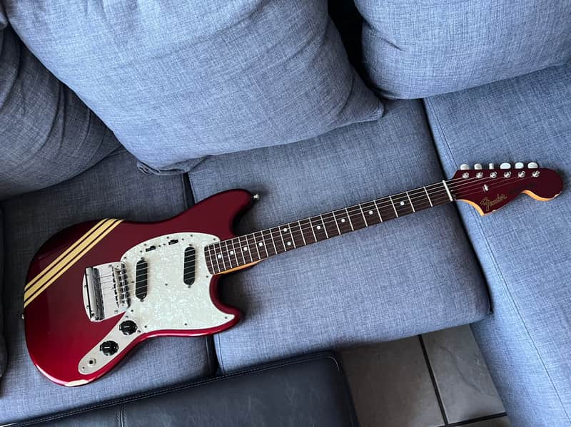 Fender MG-73 Mustang Reissue MIJ | Reverb