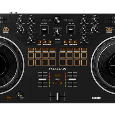 Pioneer DJ DDJ-REV1 Scratch-Style 2-Channel DJ Controller for Serato DJ Lite - Black image 3