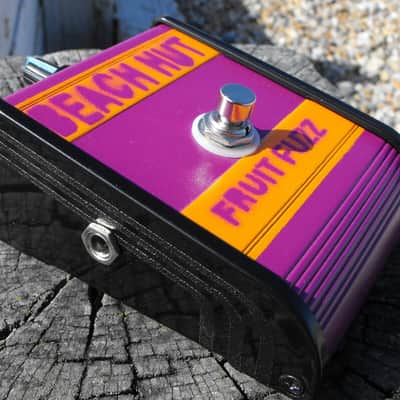 Beach Hut Purple and Orange Fruit Fuzz Handwired image 1