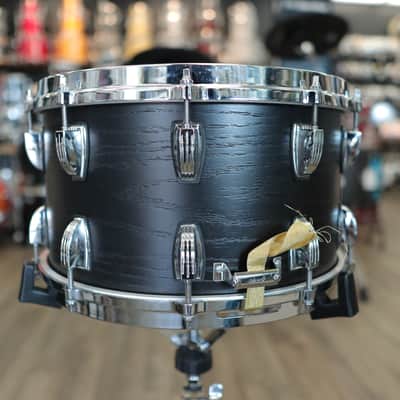 Used Ludwig Classic Maple 8x14" Snare Drum w/ Die-Cast Hoops (Night Oak) image 3