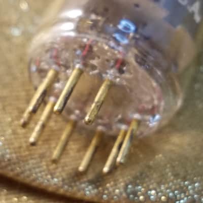 Amperex 6922 tNOS AT1000 TESTED Balanced! PI Vacuum Tube Rare D getter PQ Premium Quality USA Gold Pins E88CC dual triode 1958-1961 image 5