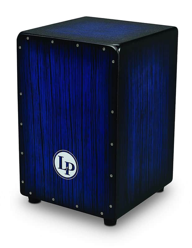 LP Aspire Accents Wire Cajon Blue Burst Streak LPA1332-BBS image 1